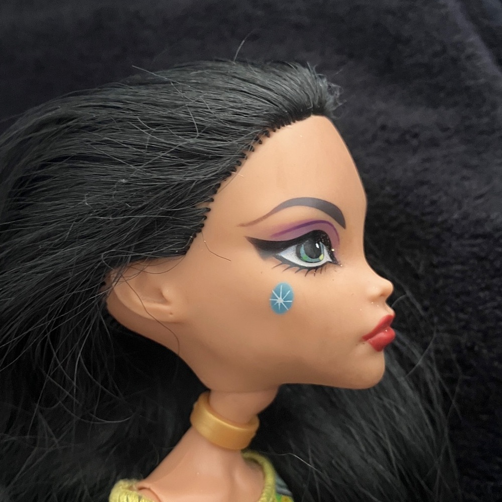 Vintage Monster High, Cleo DeNile, daughter of the Mummy, G1 doll